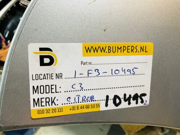 BUMPER Citroen C3 9642630977 VOORBUMPER 1-F3-10495z