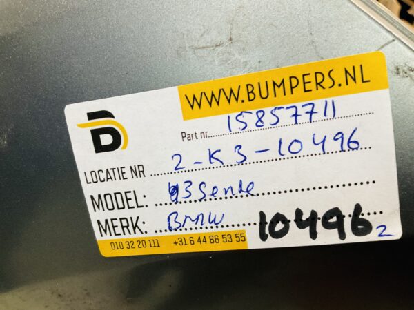 BUMPER BMW 3 Serie E90 E91 15857711 VOORBUMPER 2-K3-10496z