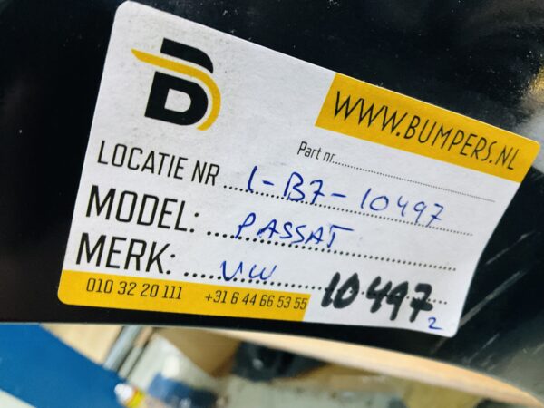 BUMPER Volkswagen Passat 3G0807221 VOORBUMPER 1-B7-10497z
