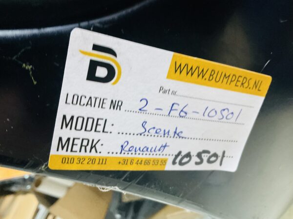 BUMPER Renault Scenic 7700428478 VOORBUMPER 2-F6-10501z