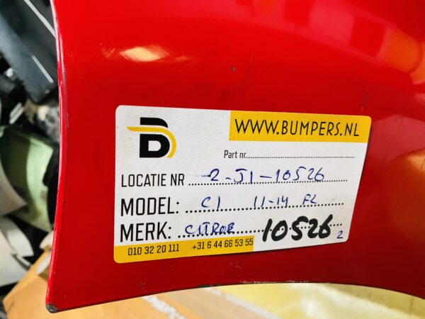 BUMPER Citroen C1 Facelift  2011-2014 VOORBUMPER 1-J1-10526z
