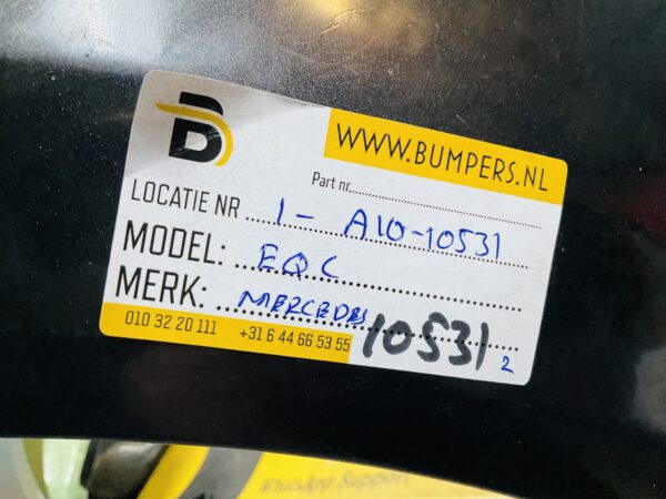 BUMPER Mercedes EQC A293 A2938850300 VOORBUMPER 1-A10-10531z