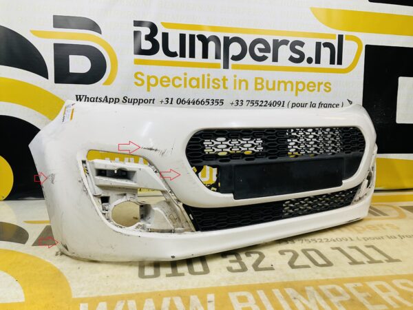 BUMPER Peugeot 107 2011-2014 VOORBUMPER 2-J1-10541z