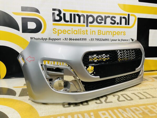 BUMPER Peugeot 107 Facelift 2011-2014 VOORBUMPER 2-J1-10552z