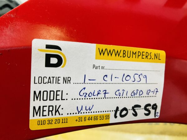 BUMPER Volkswagen Golf 7 GTI GTD  4xpdc kls 2012-2016 VOORBUMPER 2-C1-10549z