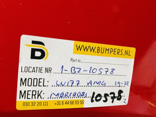 BUMPER Mercedes A Klasse W177 AMG 6xpdc 2019-2023 VOORBUMPER 1-B2-10578z