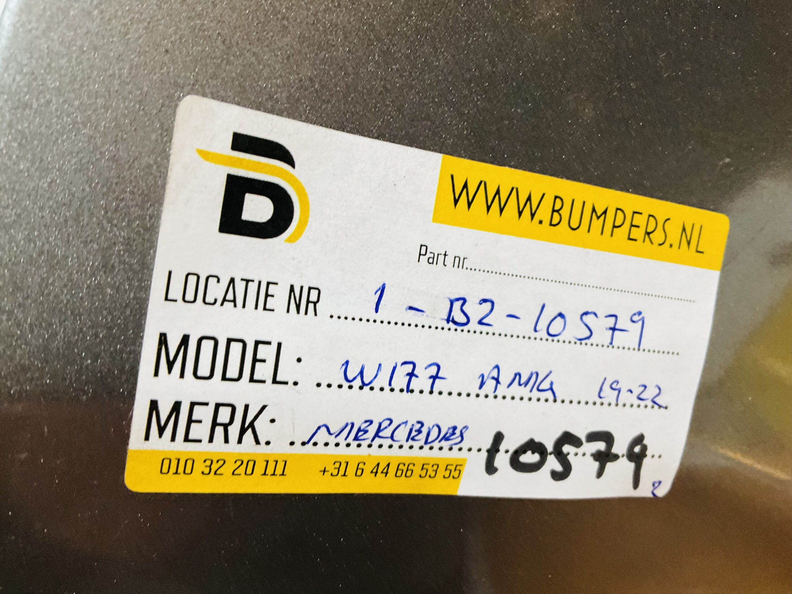 BUMPER Mercedes A Klasse W177 AMG 6xpdc 2019-2023 VOORBUMPER 1-B2-10579z