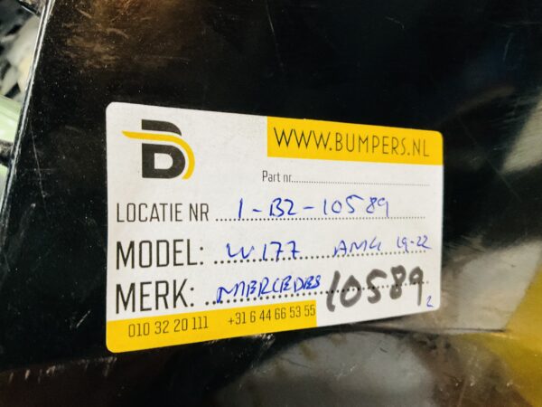 BUMPER Mercedes A Klasse W177 AMG 6xpdc 2019-2023 VOORBUMPER 1-B2-10589z