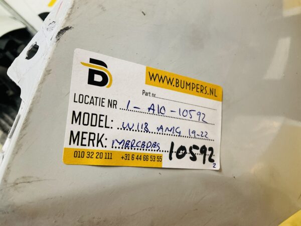 BUMPER Mercedes CLA W118 AMG 6xpdc 2019-2023 VOORBUMPER 1-A10-10592z