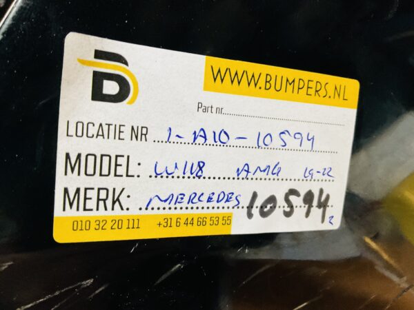 BUMPER Mercedes CLA W118 AMG 6xpdc 2019-2023 VOORBUMPER 1-A10-10594z