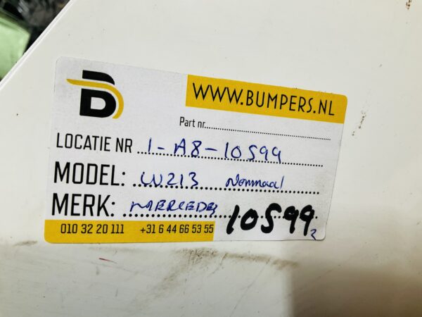BUMPER Mercedes E Klasse W213 Normaal 6xpdc 2016-2021 VOORBUMPER 1-A8-10599z