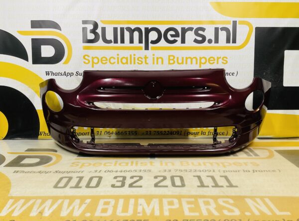 BUMPER Fiat 500 Lounge Facelift 2016-2023 VOORBUMPER 2-B8-10290z