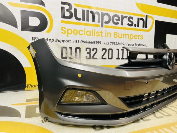 BUMPER Volkswagen Polo 2G +Grill 2017-2021 2G0807221 1-C3-10305z