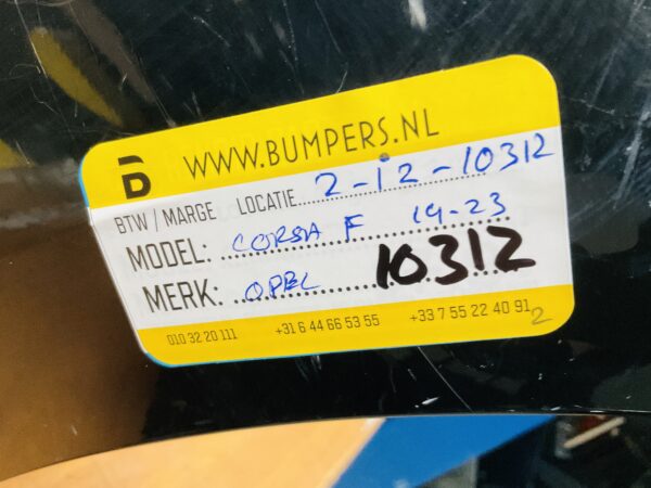 BUMPER Opel Corsa F  2019-2024 475498858 2-i2-10312z