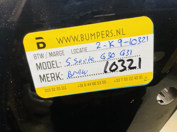 BUMPER BMW 5 Serie G30 G31 M Pakket LCI 51118098674 2-K9-10321z
