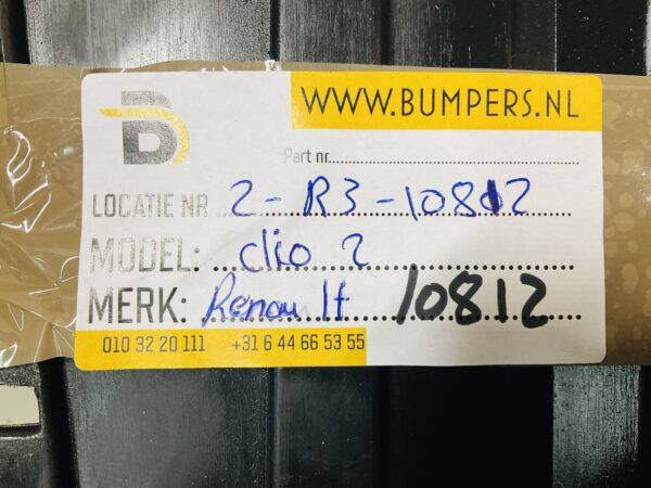 Onderplaat Renault clio 2 n8200074019 Bumperlip 2-R3-10812