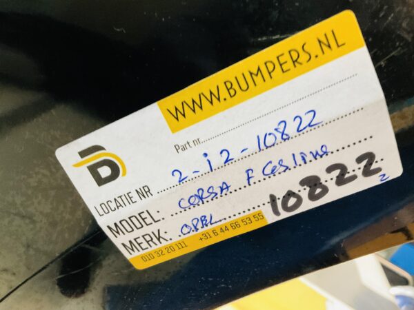 BUMPER Opel Corsa F GSline GS-SLine 2019-2024  VOORBUMPER 2-i2-10822z