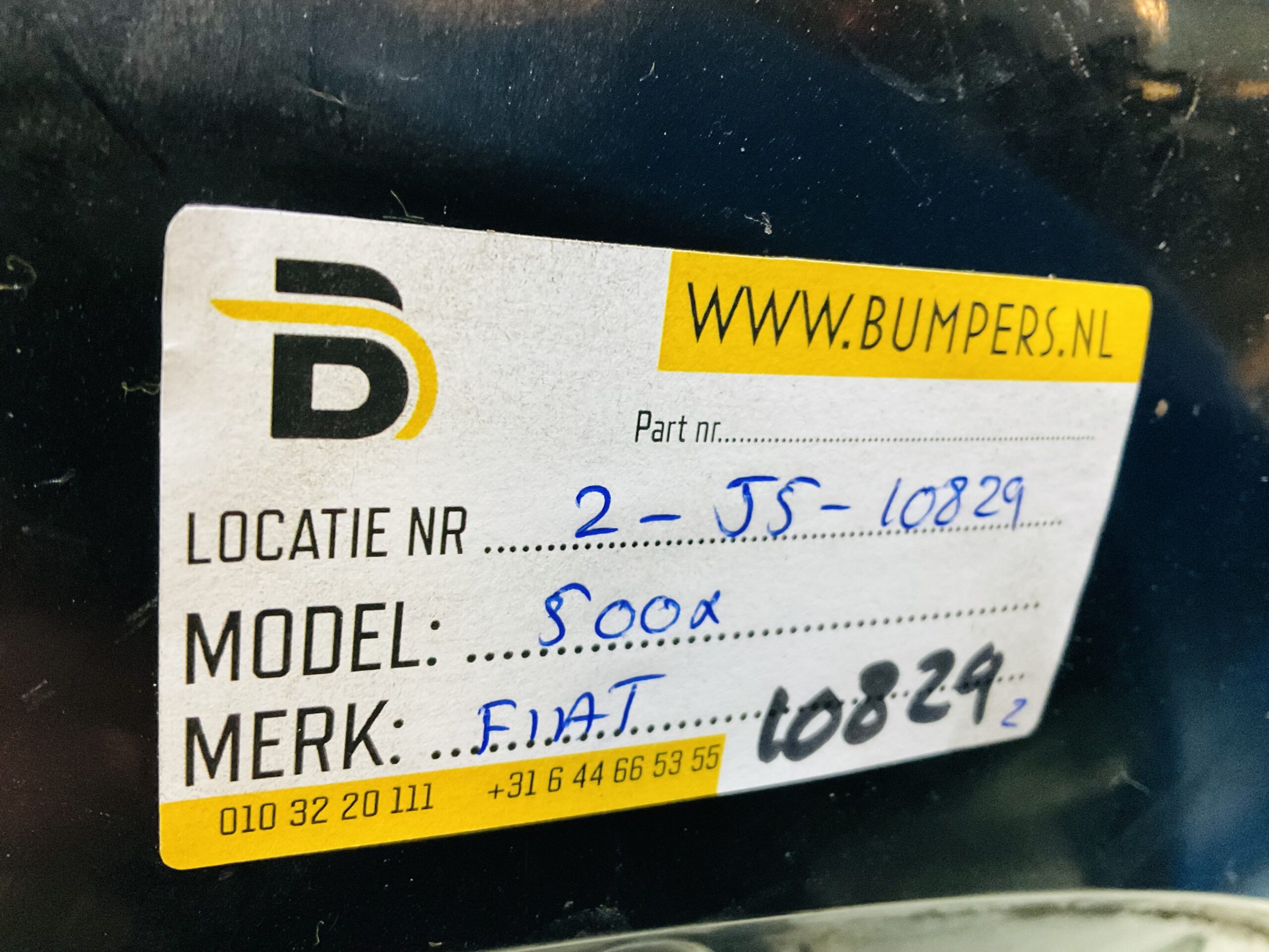 BUMPER Fiat 500X 500 X 57937656 VOORBUMPER 2-J5-10829z