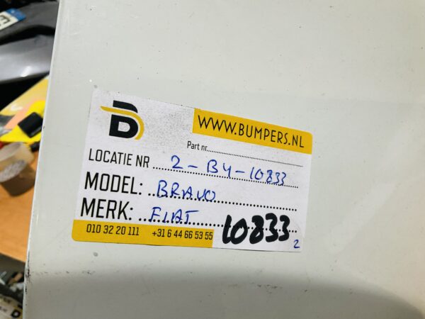 BUMPER Fiat Bravo 735414394 VOORBUMPER 2-B4-10833z