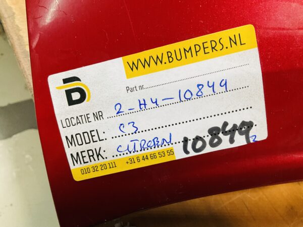 BUMPER Citroen C3 Achterbumper 2-H4-10849T