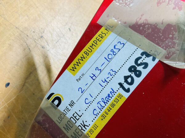 BUMPER Citroen C1 2014-2023 Achterbumper 2-H3-10853T