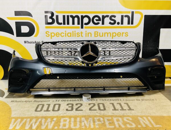 BUMPER Mercedes GLC W253 AMG 2016-2019 A VOORBUMPER 2-G14-10858z