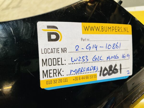 BUMPER Mercedes GLC W253 AMG 2016-2019  VOORBUMPER 2-G14-10861z