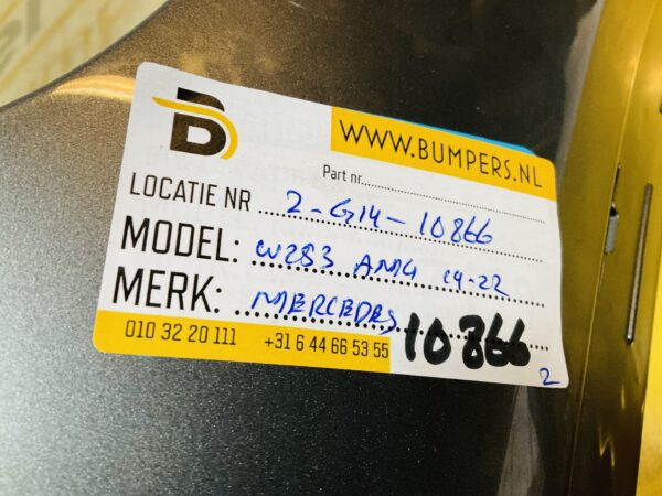 BUMPER Mercedes GLC W253 AMG Facelift 6xpdc 2019-2022  VOORBUMPER 2-G14-10866z