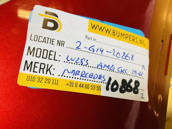 BUMPER Mercedes GLC W253 AMG Facelift 6xpdc 2019-2022 VOORBUMPER 2-G14-10868z