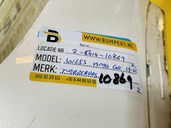 BUMPER Mercedes GLC W253 AMG Facelift 6xpdc 2019-2022  VOORBUMPER 2-G14-10869z