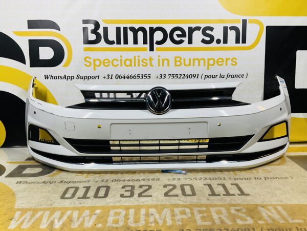 BUMPER Volkswagen Polo 2G 4xpdc 2017-2021 VOORBUMPER 2-H13-10700z