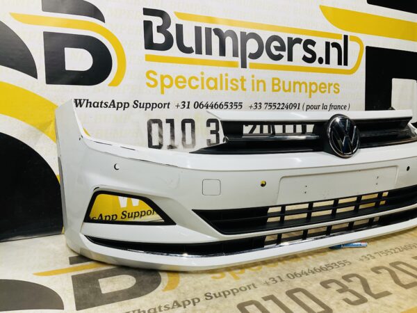 BUMPER Volkswagen Polo 2G 4xpdc 2017-2021 VOORBUMPER 2-H13-10700z