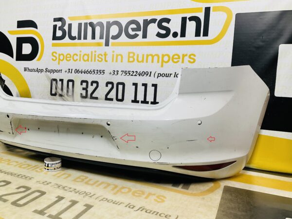 Bumper Volkswagen Golf 7 4xpdc 2012-2016 506807421 Achterbumper 2-H3-10606T
