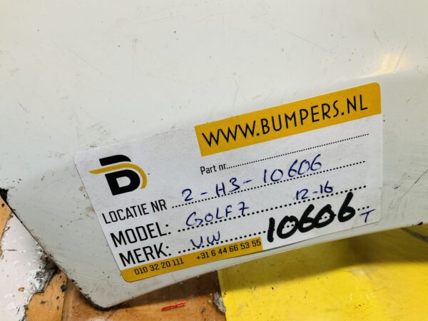 Bumper Volkswagen Golf 7 4xpdc 2012-2016 506807421 Achterbumper 2-H3-10606T