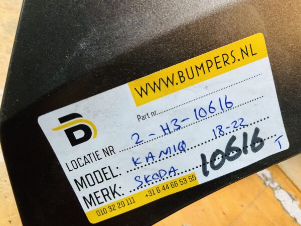 Bumper Skoda Kamiq 4xpdc 2018-2022 658807421 Achterbumper 2-H3-10616T