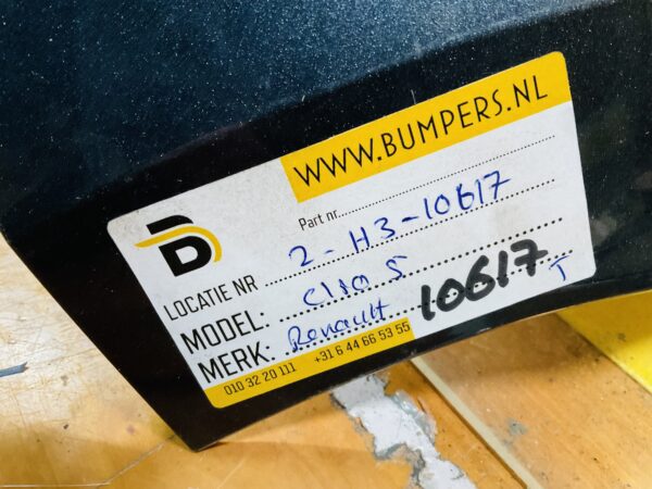 Bumper Renault Clio 5 2019-2022 850224339R Achterbumper 2-H3-10617T
