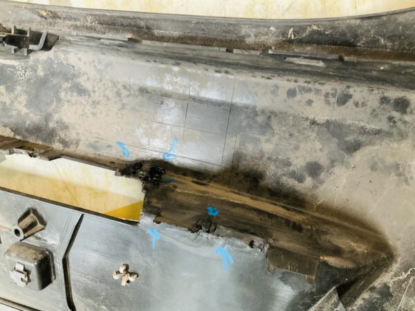 Bumper Mazda 2 2007-2012 D6551-50221 Achterbumper 2-H3-10619T