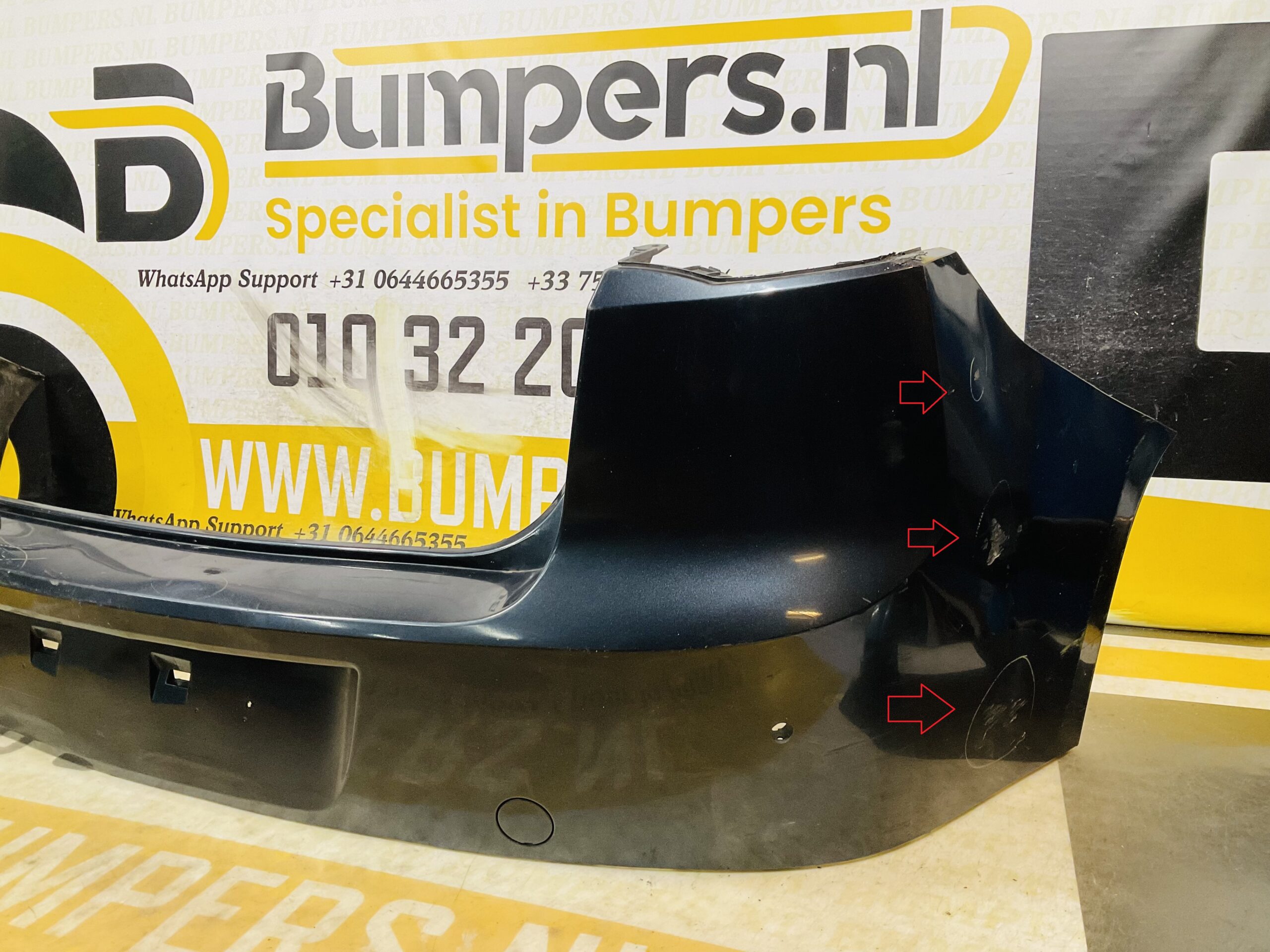 Bumper Renault Laguna 3 2007-2015 2xpdc Achterbumper 2-H5-10623T