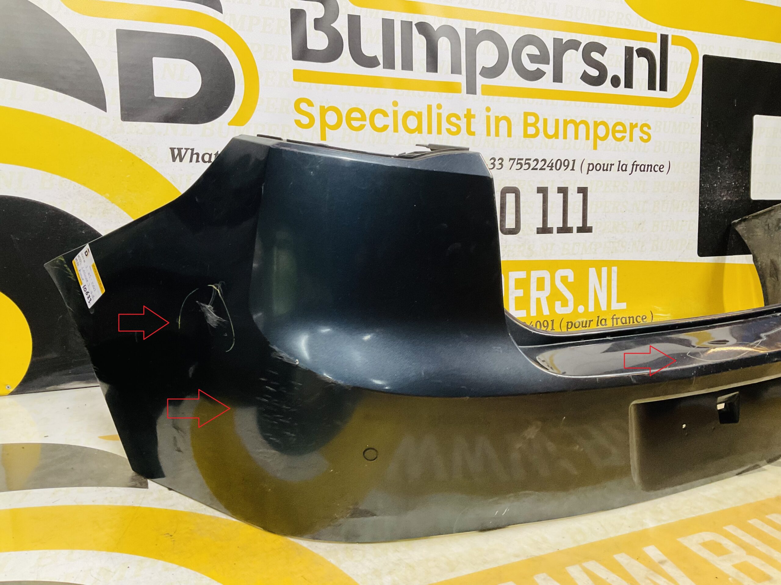 Bumper Renault Laguna 3 2007-2015 2xpdc Achterbumper 2-H5-10623T