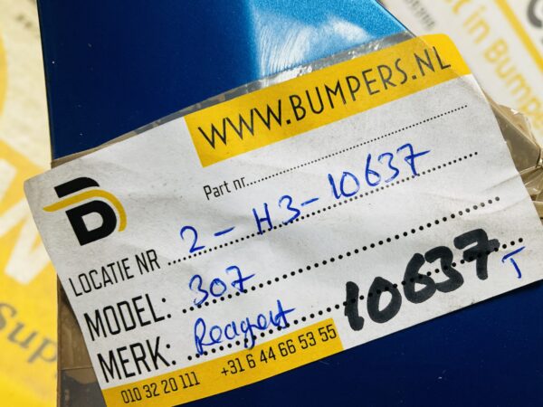Bumper Peugeot 307 953431517 Achterbumper 2-H3-10637T