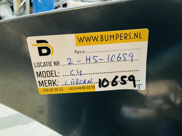 Bumper Citroen C4 4xpdc 9654487077 Achterbumper 2-H5-10659T