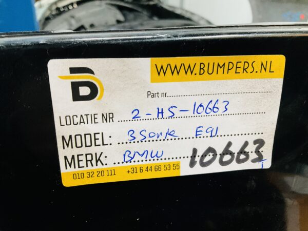Bumper BMW 3 Serie E91 4xpdc Achterbumper 2-H5-10663T