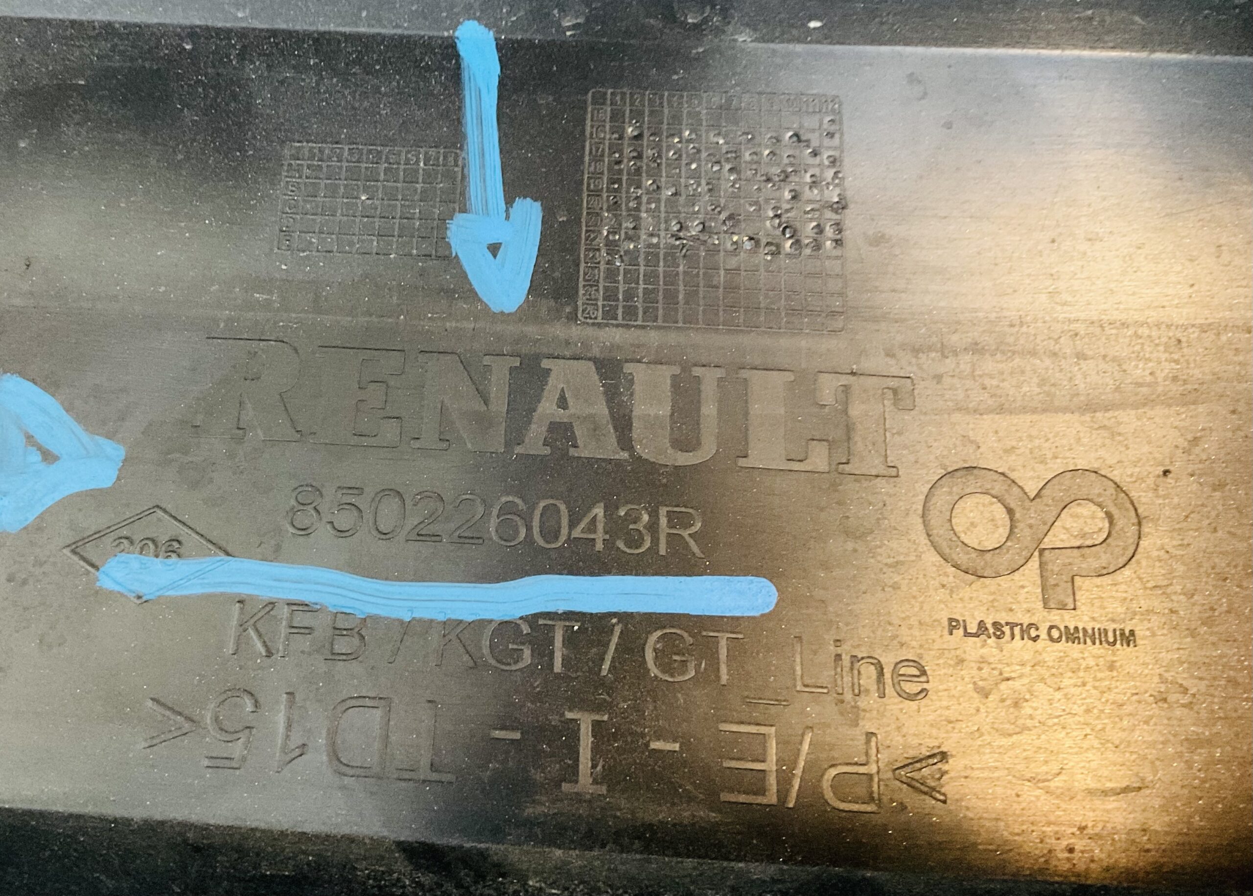 Bumper Renault Megane 4 GTline GT-Line Station 2016-2021 Achterbumper 2-H5-10664T