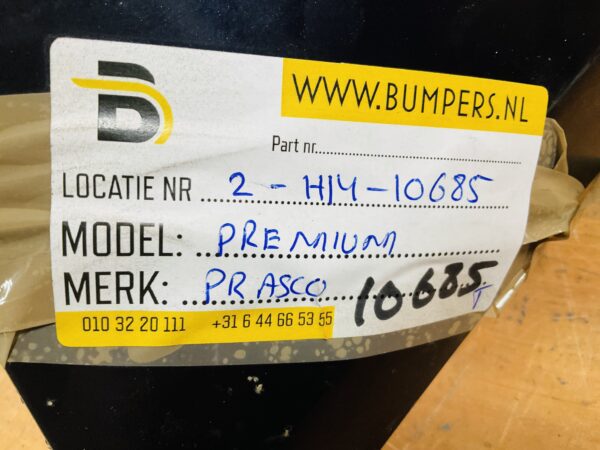 Bumper Phira Prasco Premium  A3-03200 Voorbumper 2-H14-10685T
