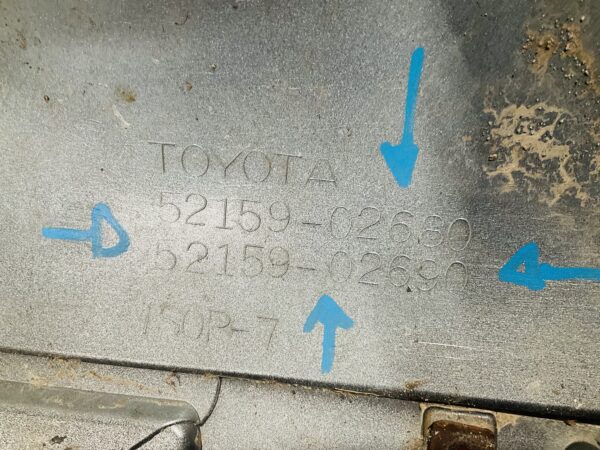 Bumper Toyota Auris 2006-2010 52159-02690 Voorbumper 2-D3-10691z
