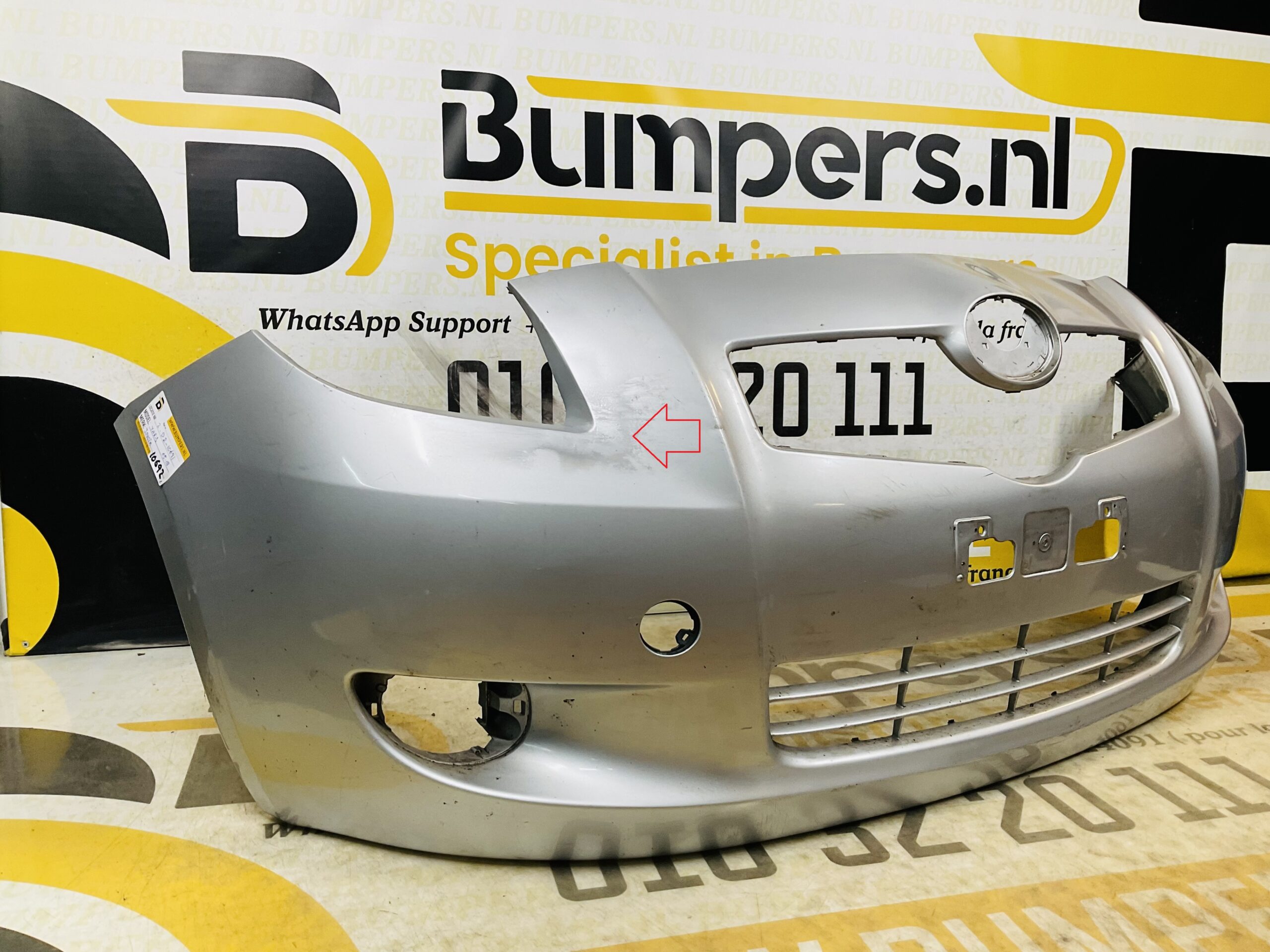 Bumper Toyota Yaris 2005-2008 52119-0D130 Voorbumper 2-D2-10692z