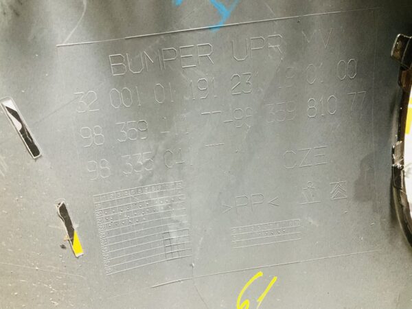 Bumper Citroen C3 Facelift  3200101191231190100 Voorbumper 1-F3-10695z