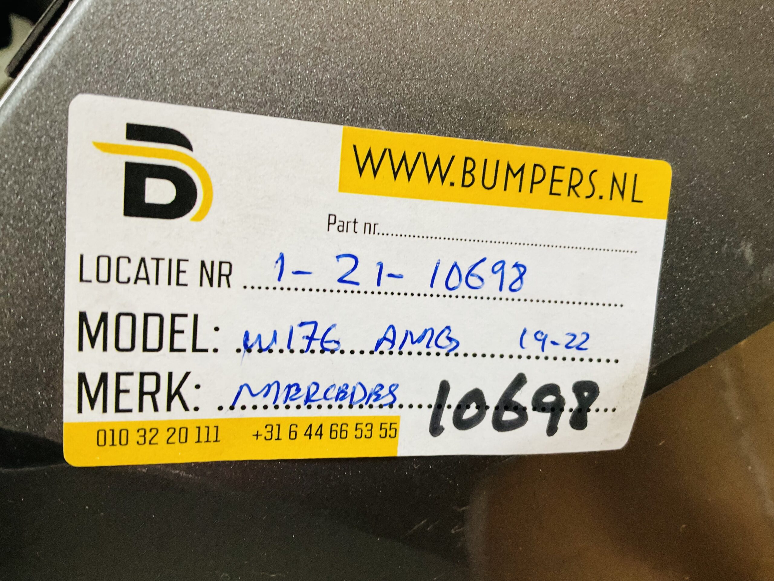 BUMPER Mercedes A Klasse W176 AMG kls 6xpdc 2012-2016 VOORBUMPER 1-Z1-10698z