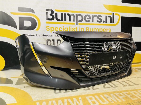 BUMPER Peugeot 208 GTline GT-Line 6xpdc 2019-2022  VOORBUMPER 2-H9-10702z