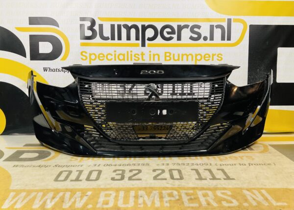 BUMPER Peugeot 208 GTline GT-Line 6xpdc 2019-2022  VOORBUMPER 2-H9-10704